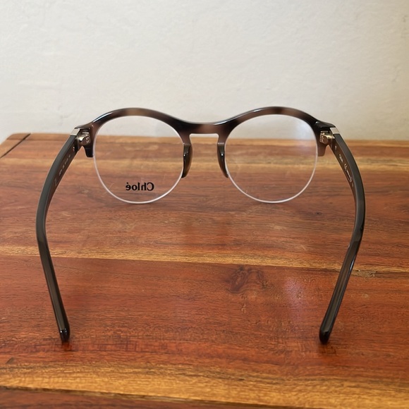 Chloe round horn rimmed frames - Picture 4 of 4